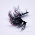 100% real mink eyelashes 25mm glitter mink lashes